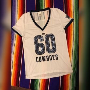 Victoria’s Secret Pink NFL Cowboys Bling Jersey S